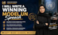 write a winning model united nations mun speech