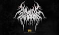 design death metal logo with texture and chrome effect