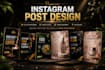 design professional instagram posts for your brand