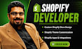 create shopify website with advanced customization and premium features