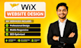 fix wix booking website, wix website redesign wix website design wix development