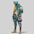 create cyberpunk character art