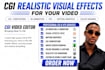 create viral cgi product animation and vfx videos