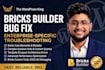 fix bricks builder issues, responsive bugs, and errors