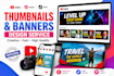 idesign professional youtube thumbnails and banners