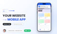 convert website to android and ios app with webview push notifications