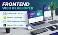 do frontend web development, HTML, CSS, javascript , PHP