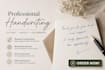 handwrite personalize love letter and note