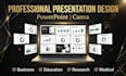 design professional powerpoint presentations and canva slides