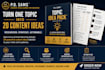 turn your topic into 20 content ideas