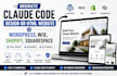 migrate claude code design website html to wordpress wix shopify squarespace