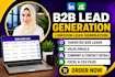 do b2b lead generation and linkedin lead generation