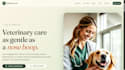 create a modern veterinary clinic website that gets more appointments