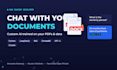 build a rag chatbot trained on your PDF documents and business data