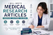 write medical research articles