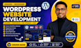 design or redesign wordpress website developement responsive custom fullstack