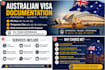 review and prepare australian visa documents professionally