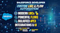 develop custom salesforce lwc, apex, and flow automation for your org