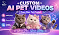 create custom ai pet videos from photos