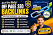 do off page SEO with white hat backlinks and link building