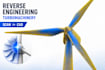reverse engineer turbo blades from 3d scan to cad model