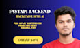 build a fastapi backend with ai and ml integration