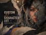 create custom ai character designs and cinematic portraits