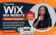 redesign and develop a professional wix website or landing page
