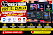 setup obs studio virtual camera for zoom, teams, twitch and streaming platform
