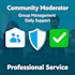 provide community management and moderation service