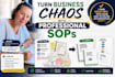 create professional sops and business process documents