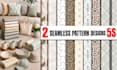 design trendy geometric seamless patterns