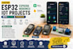 develop custom esp32, esp8266, nodemcu, iot project with blynk and firebase