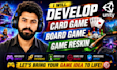 develop unity mobile game card, board game, arcade game, educational game reskin