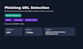 build a phishing URL detector using machine learning
