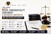draft nda, confidentiality agreement, and business contracts