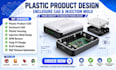 do plastic product design, enclosure cad, injection mold and dfm review