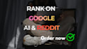 write SEO articles that rank on google, ai, and reddit