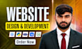 build website, website design, website development, full stack developer