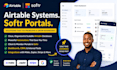fix your airtable database and build a softr client portal