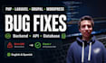 fix PHP laravel drupal and wordpress bugs