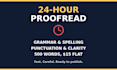 proofread and edit your blog post or article