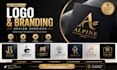 create a unique professional logo and brand identity