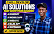 develop ai chatbot ai mobile app ai website ai saas app ai software chatbot