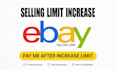 increase your ebay selling limit