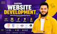 do website development as full stack web developer PHP laravel HTML CSS react js