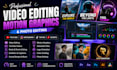 edit professional video edits cuts animations as well