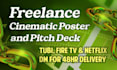 key art poster and pitch deck