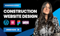 build a professional construction website