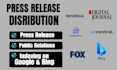 press release media distribution public relations  google news